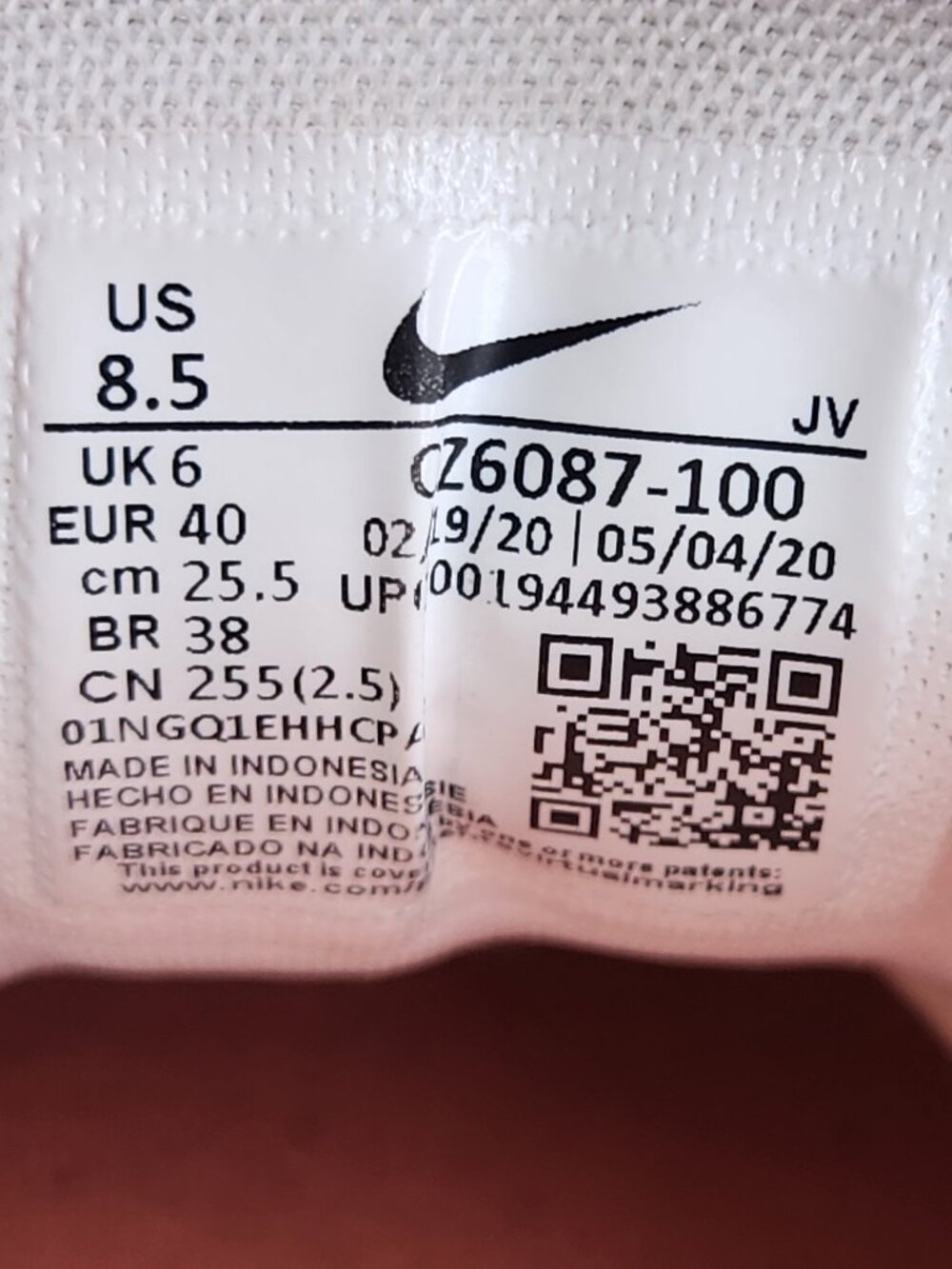 Nike Air Max 97 Womens White Running Shoes Sneakers Size 8.5 - Picture 10 of 10